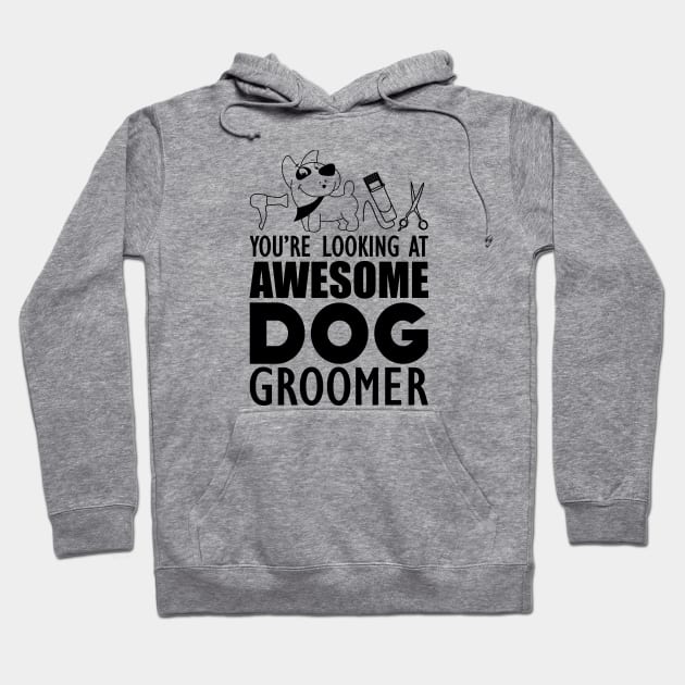 Dog Groomer - You are looking at awesome dog groomer Hoodie by KC Happy Shop